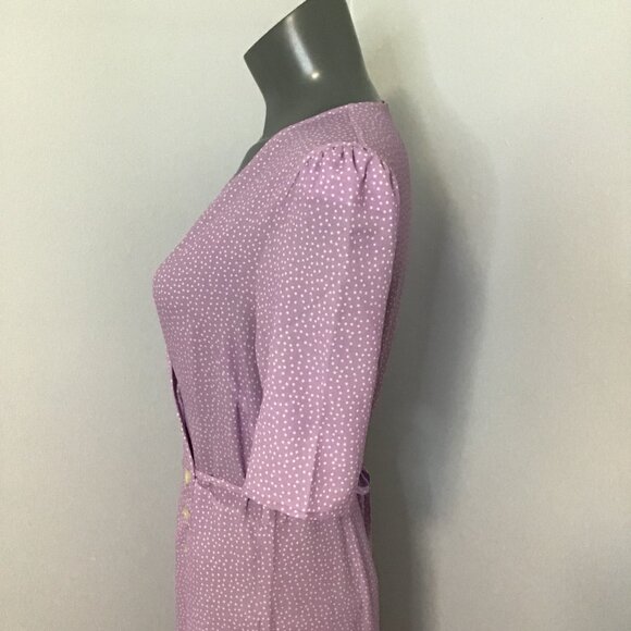 Rouje Gabin Purple Dress Size M - Picture 8 of 14